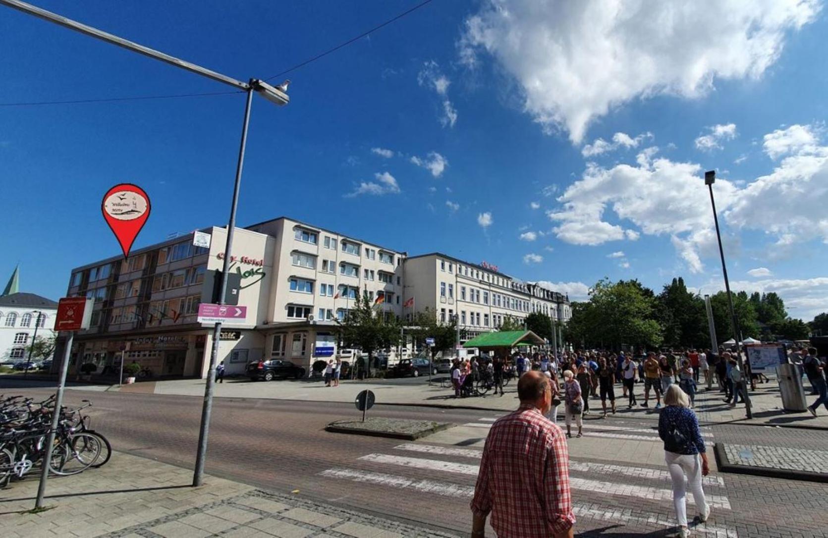 Appartamento Wilhelms Mitte Wilhelmshaven Esterno foto